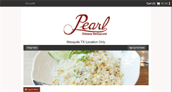 Desktop Screenshot of pearl-chinese-restaurant.com